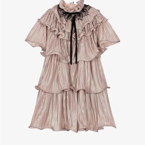 Junona Pink Layered Formal Dress